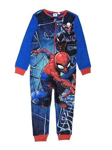 Marvel Spider-Man, Jungen- oder Mädchen-Einteiler, Schlafanzug, All-in-One-Pyjama für Kinder, Alter 4-5 Jahre von Marvel