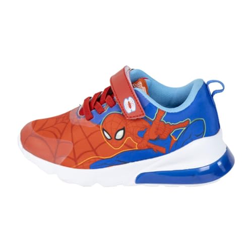 Marvel Spiderman Jungen Schuhe, Sportschuhe für Jungen, Leichte Schuhe für Jungen, Geschenk für Jungen, Größen EU 25 bis 32 (Mehrfarbig, EU Schuhgrößensystem, Kleinkind, Herren, Numerisch, M, 30) von Marvel