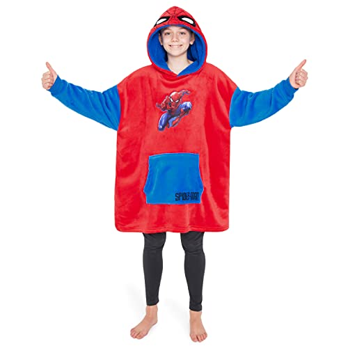 Marvel Spiderman Pullover Übergroße Kuschel Hoodie Kinder Jungen von Marvel