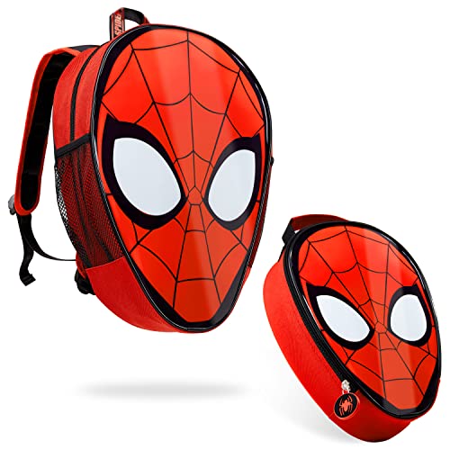 Marvel Spiderman Rucksack Kindergartenrucksack Jungen und Kühltasche Kinder von Marvel