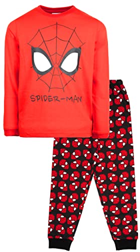 Marvel - Spiderman-Schlafanzug für Kinder, Alter, rot/black, 104 von Marvel