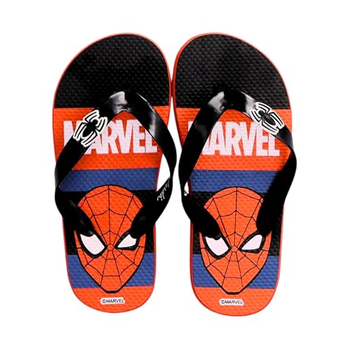 Marvel Spiderman Zehentrenner für Jungen, Klassisches Sandalen Sommerschuhe, Geschenk für Jungen, Größe EU 28/29 von Marvel