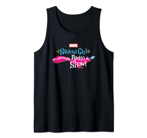 Marvel Squirrel Girl the Unbeatable Radio Show Logo Tank Top von Marvel