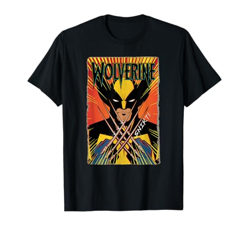 Marvel Studios X-Men ’97 Wolverine Claws Snikt Retro Vintage T-Shirt von Marvel