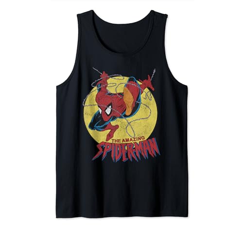 Marvel The Amazing Spider-Man Circle Portrait Tank Top von Marvel