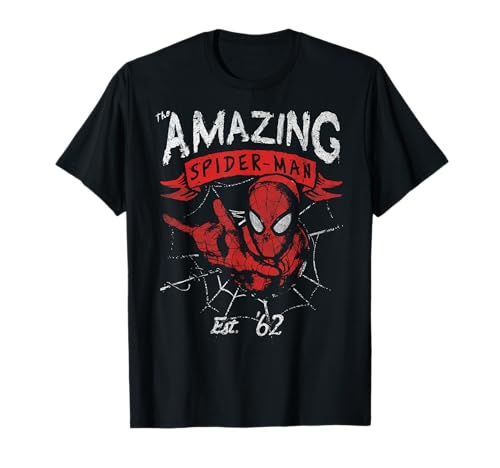Marvel The Amazing Spider-Man Grunge T-Shirt Marvel The Amazing Spider-Man Grunge T-Shirt von Marvel
