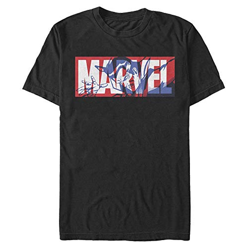 Marvel Unisex Avengers Classic Strange Marvel Organic Short Sleeve T-shirt, Schwarz, XXL von Marvel