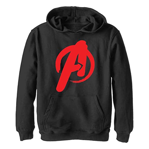 Marvel Unisex Kinder Avenger Paint Hoodie, Schwarz, M von Marvel