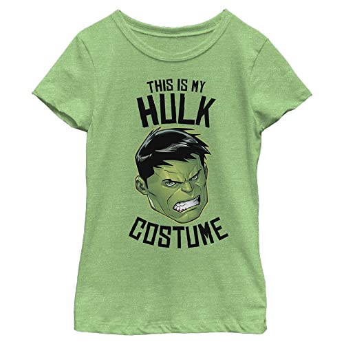 Marvel Avengers Classic - Hulk Costume Kids Crew neck Apple Green 128 von Marvel