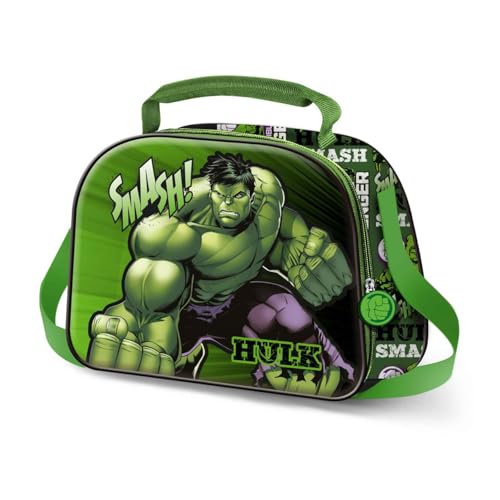 Marvel Unisex Kinder Marvel 3D Frühstückstasche 3D Frühstückstasche Superhuman, Hulk Superhuman, Einheitsgröße von Marvel