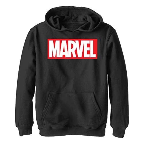 Marvel Unisex Kinder Marvel Brick Hoodie, Schwarz, S von Marvel