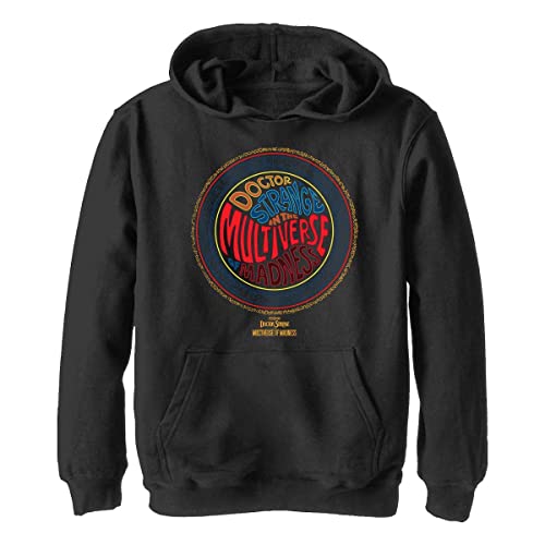 Marvel Unisex Kinder Multiverse Runes Hoodie, Schwarz, L von Marvel