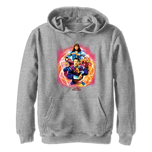 Marvel Doctor Strange in the Multiverse of Madness - Strong Three YTH Hoodie Heather grey 9/11 von Marvel