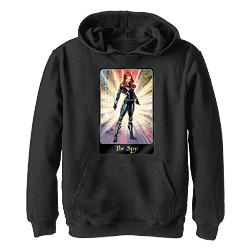 Marvel Unisex Kinder The Black Widow Hoodie, Schwarz, L von Marvel