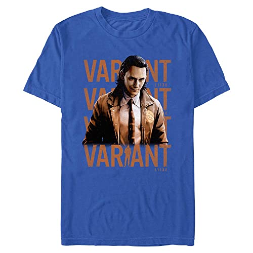 Marvel Unisex Loki Variant Poster Organic Short Sleeve T-shirt, Leuchtend Blau, XL Marvel Unisex Loki Variant Poster Organic Short Sleeve T-shirt, Leuchtend Blau, XL von Marvel
