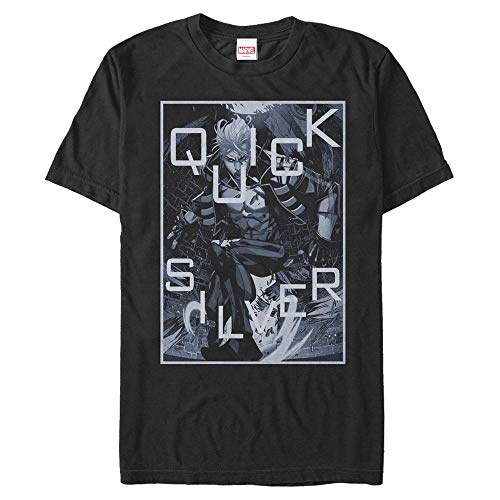 Marvel Unisex X-men Silver Surf Organic Short Sleeve T-shirt, Schwarz, XL von Marvel