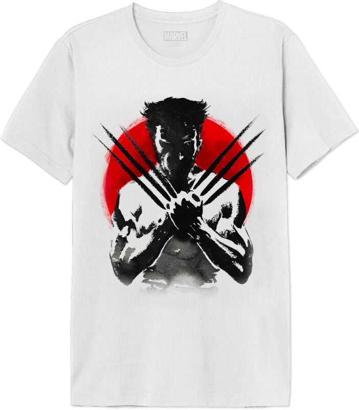 Marvel Wolverine - Japan T-Shirt weiß in XXL von Marvel