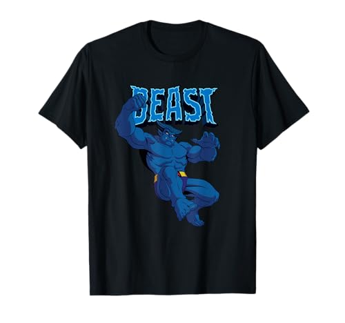 Marvel X-Men ’97 Animated Series Beast and Logo 2-Sided T-Shirt von Marvel