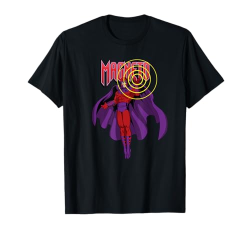 Marvel X-Men ’97 Animated Series Magneto and Logo 2-Sided T-Shirt von Marvel