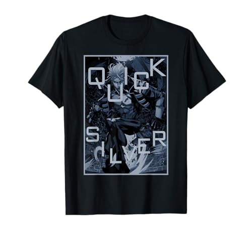 Marvel X-Men Quicksilver The Blink of an Eye Poster T-Shirt von Marvel