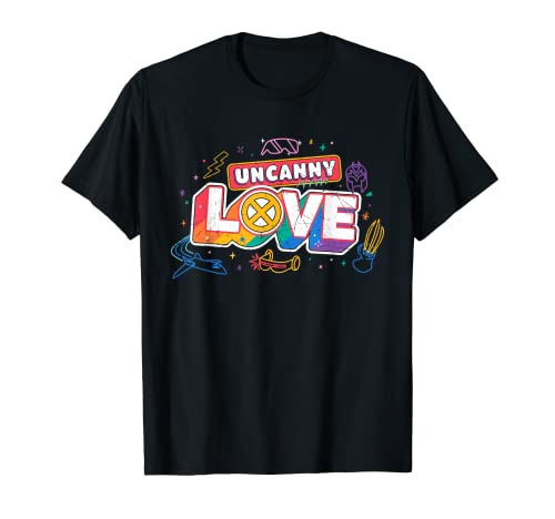 Marvel X-Men Uncanny Love Pride T-Shirt von Marvel