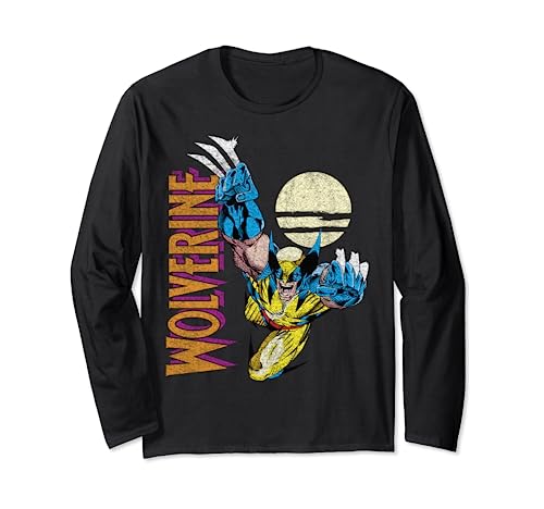 Marvel X-Men Wolverine Claws Out Action Shot Langarmshirt Marvel X-Men Wolverine Claws Out Action Shot Langarmshirt von Marvel