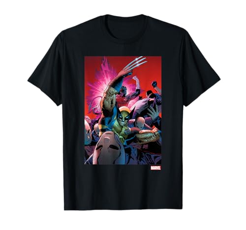 Marvel X-Men Wolverine Nightcrawler Cover T-Shirt von Marvel
