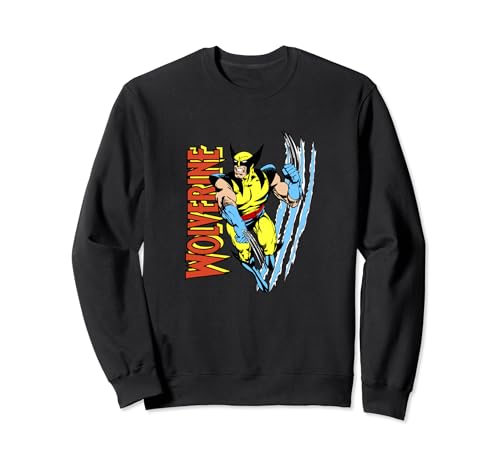 Marvel X-Men Wolverine Vintage Claw Slice Sweatshirt von Marvel