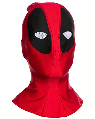 Rubies Deadpool Stoffmaske für Erwachsene, wie abgebildet, Einheitsgre von Rubie's
