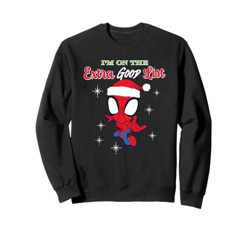Spider-Man I'm On The Extra Good List Weihnachten Sweatshirt von Marvel