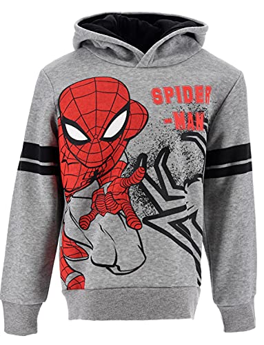 Marvel Spiderman Jungen Sweatshirt (Hellgrau,6 Jahre) von Marvel