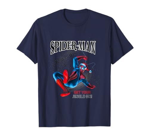 Weihnachten Spider-Man Get Your Jingle On T-Shirt von Marvel
