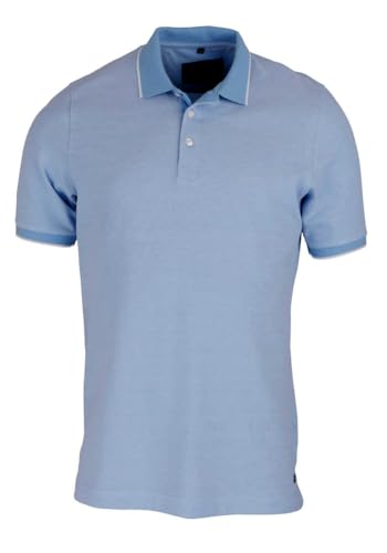Marvelis Halbarm Poloshirt geknöpfter Kragen Pique Aqua Größe XXXL von Marvelis