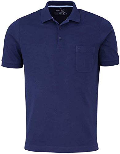 Marvelis Halbarm Poloshirt geknöpfter Quick-Dry Nachtblau Größe S von Marvelis