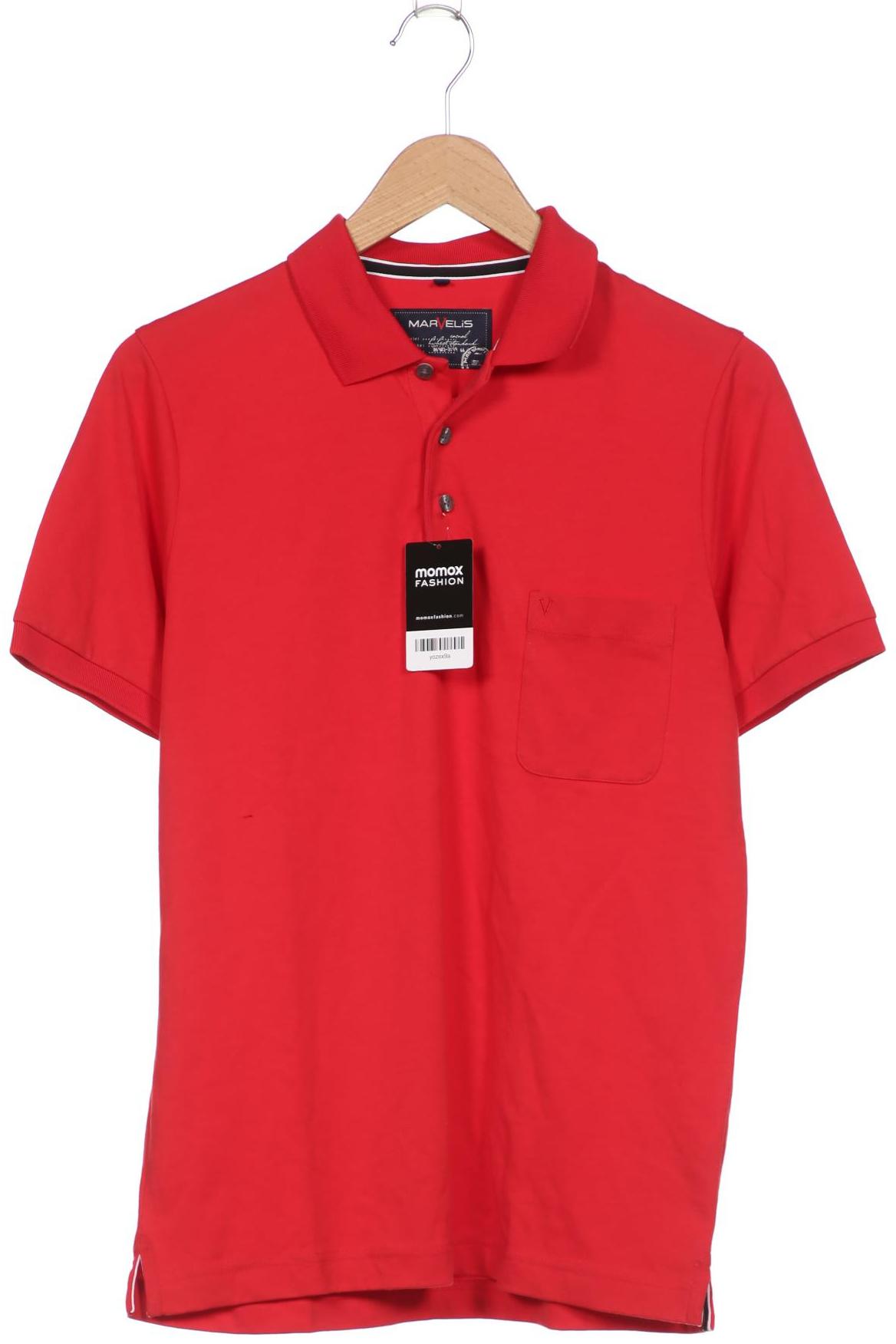 Marvelis Herren Poloshirt, rot von Marvelis