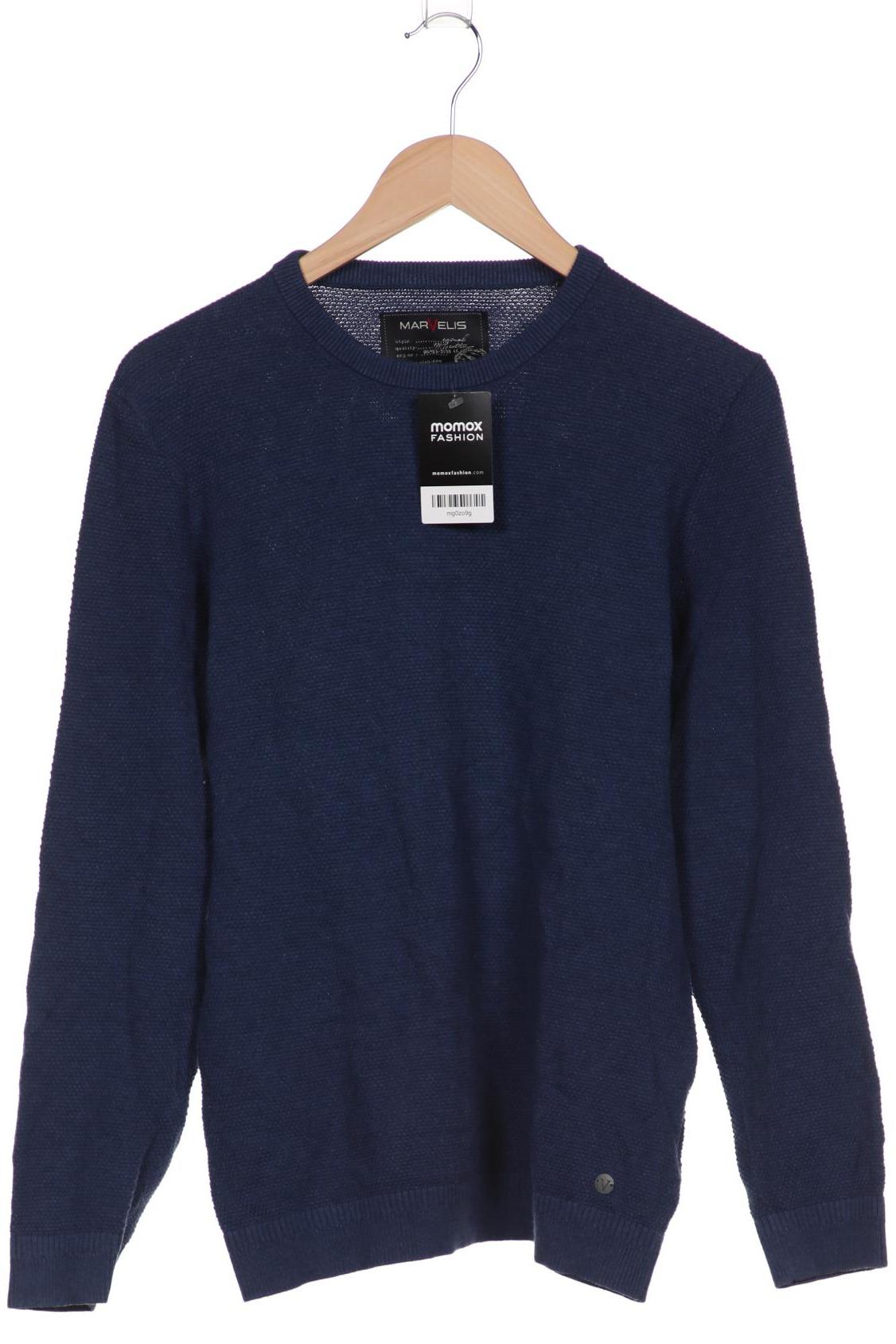 Marvelis Herren Pullover, marineblau von Marvelis