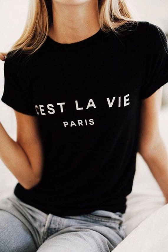 C'est La Vie Damen T-Shirt von Marvelisse