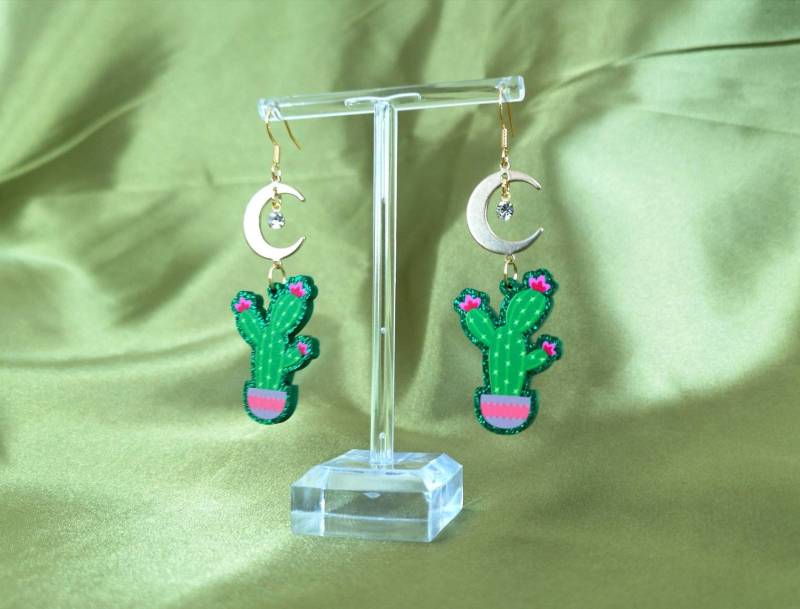 Ohrringe Ohrhänger Earrings Geschenk Brass Messing Gold Hippie Witchy Trippy Sun Magical Sonne Moon Cactus Acryl Cute Green Kaktus Stars Ohrringe Ohrhänger Earrings Geschenk Brass Messing Gold Hippie Witchy Trippy Sun Magical Sonne Moon Cactus Acryl Cute Green Kaktus Stars von MarvelousMaCreations