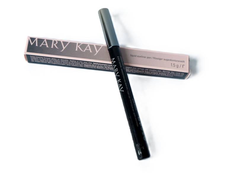 Mary Kay Eyeliner Liquid Eyeliner Pen wasserfester Augenkonturenstift schwarz 1,5g von Mary Kay
