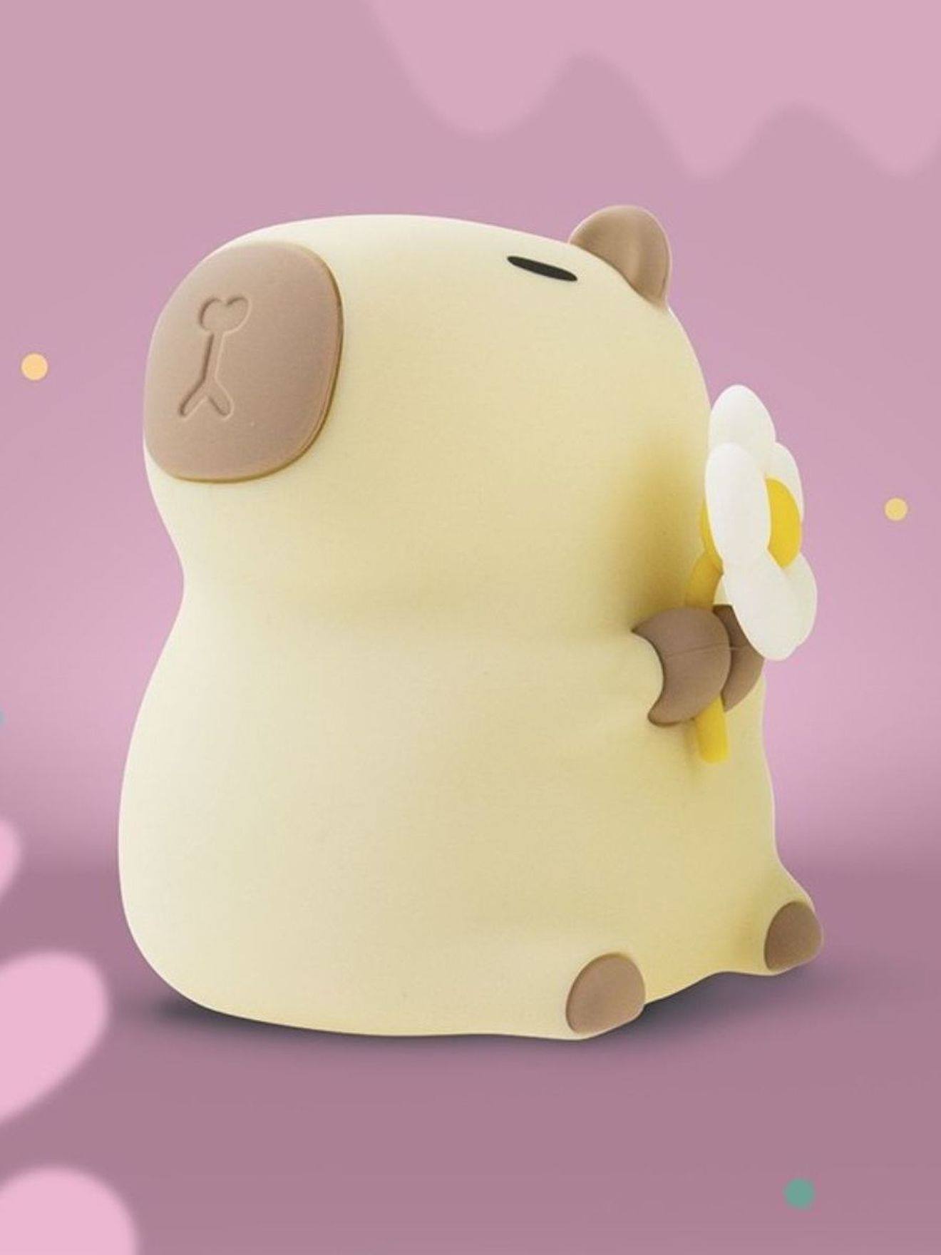 Nachtlicht Capybara Florist für Kinder von Mary's