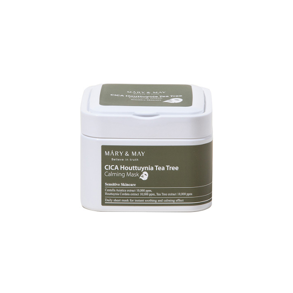 Mary&May - CICA Houttuynia Tea Tree Calming Mask - 30stücke/400g von Mary&May
