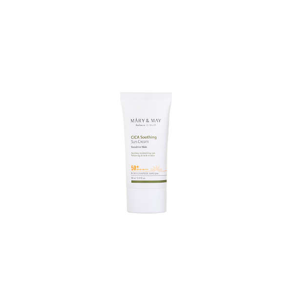 Mary&May - CICA Soothing Sun Cream SPF50+ PA++++ - 50ml von Mary&May
