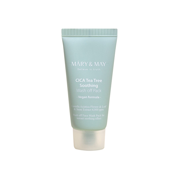 Mary&May - Cica Tea Tree Soothing Wash Off Pack - 30g von Mary&May
