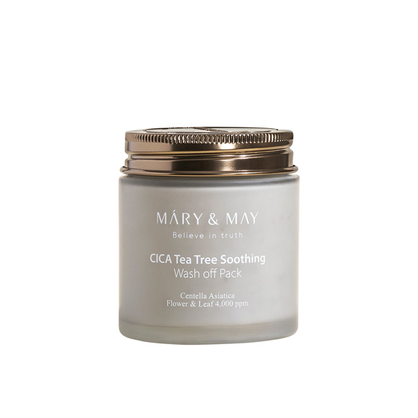 Mary&May - Cica TeaTree Soothing Wash Off Pack - 125g von Mary&May