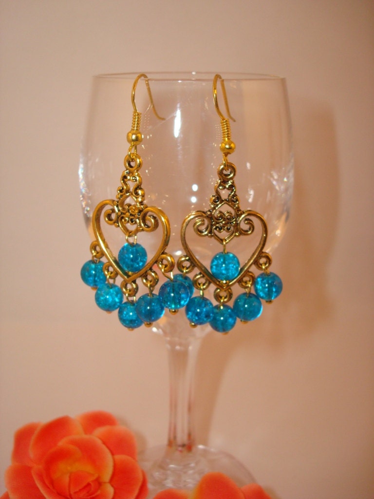 Dangling Ohrringe Mit Kugeln Dangling Ohrringe Mit Kugeln von MaryAnsHandmade