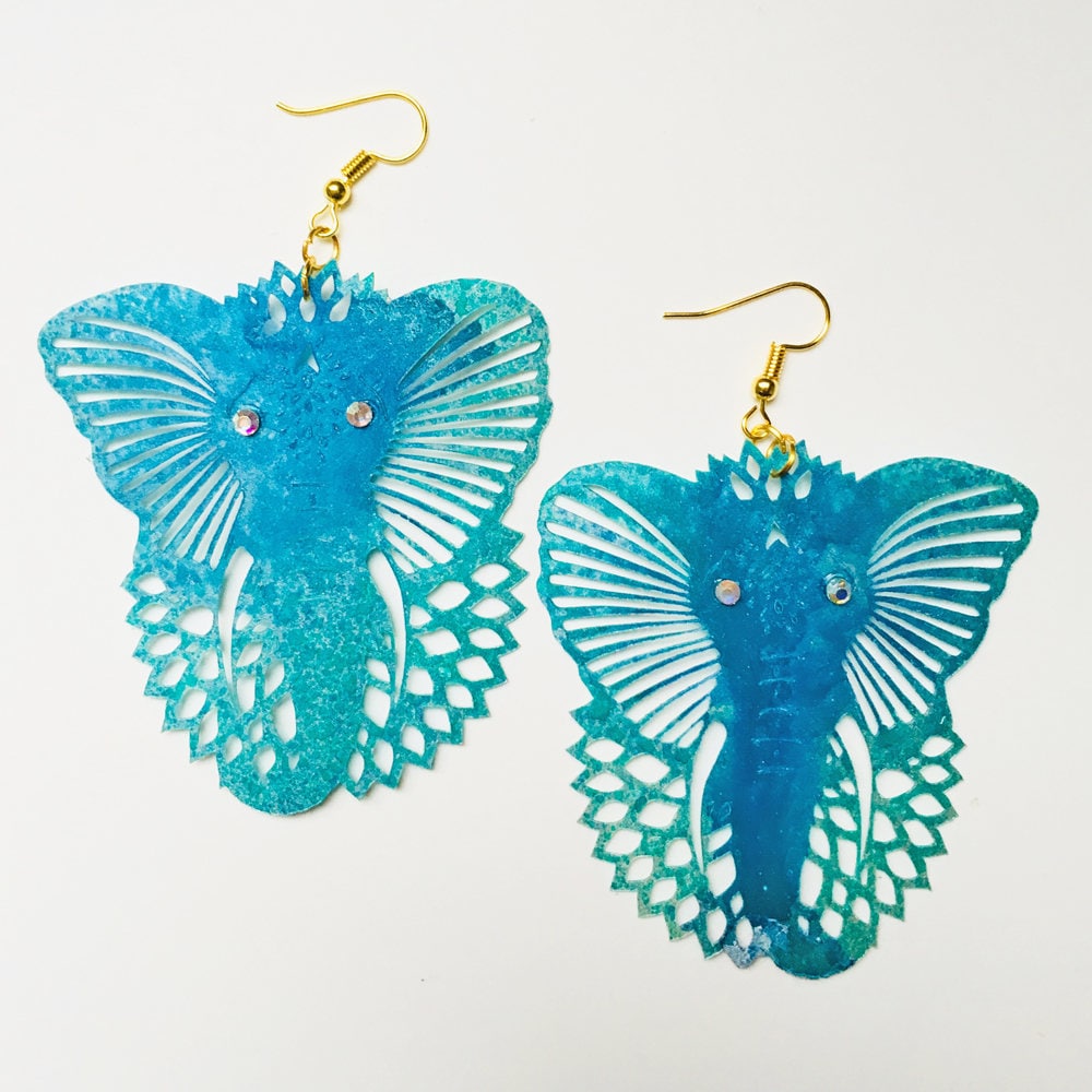 Glücklich Elefant Ohrringe - Tropfen Trendschmuck Schmuck Rockabilly Neuheit Tier Glücklich Elefant Ohrringe - Tropfen Trendschmuck Schmuck Rockabilly Neuheit Tier von MaryLionJewelry