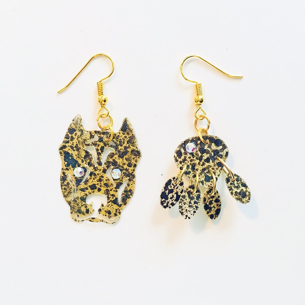 Hund Liebhaber Ohrringe - Hunde Tropfen Trending Schmuck Rockabilly Neuheit Tier Druck Hund Liebhaber Ohrringe - Hunde Tropfen Trending Schmuck Rockabilly Neuheit Tier Druck von MaryLionJewelry