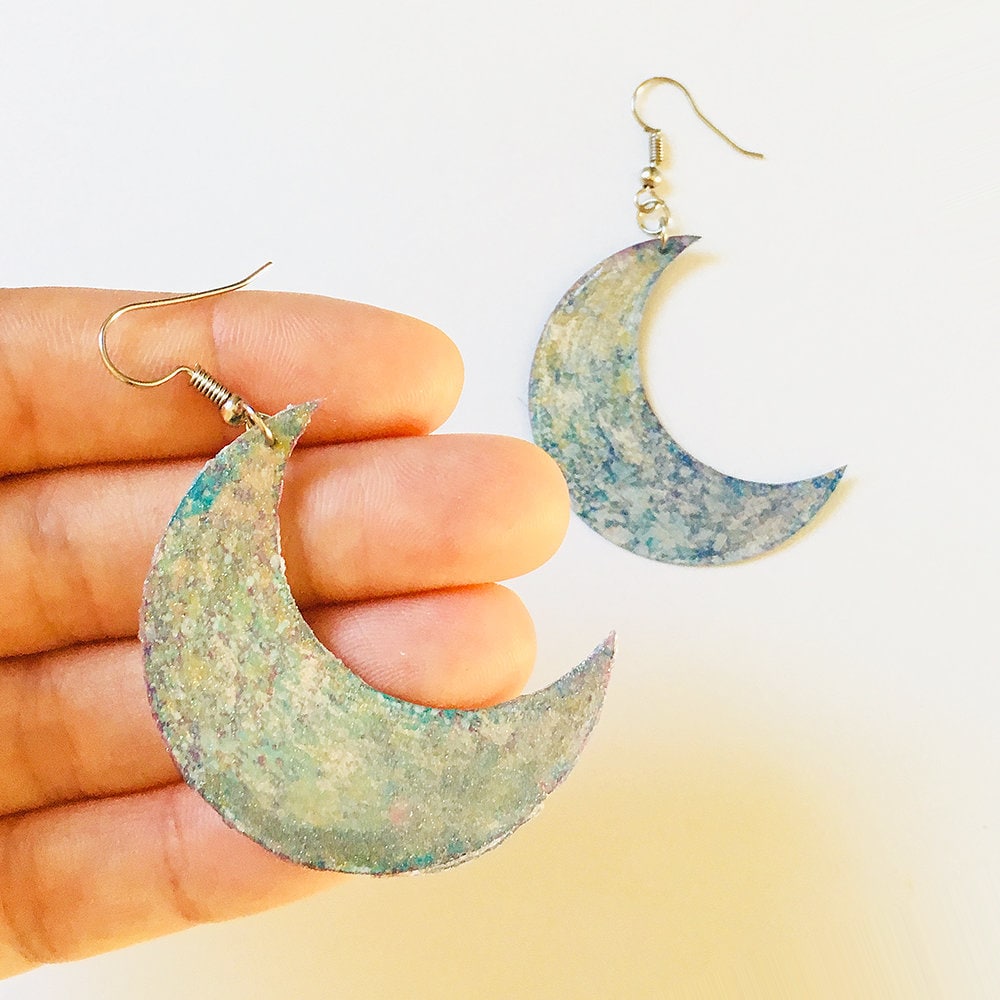 Mond Ohrringe - Tropfen Trendschmuck Natur Schmuck Rockabilly Neuheit Mond Ohrringe - Tropfen Trendschmuck Natur Schmuck Rockabilly Neuheit von MaryLionJewelry