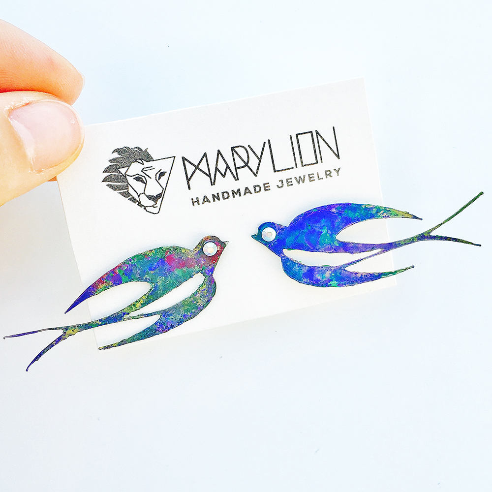Schwalbe - Schwalben Ohrringe Vogel Schmuck Geschenke Für Frauen Geschenk Sie Trending Ohrschmuck Mode-Ohrringe Schwalbe - Schwalben Ohrringe Vogel Schmuck Geschenke Für Frauen Geschenk Sie Trending Ohrschmuck Mode-Ohrringe von MaryLionJewelry