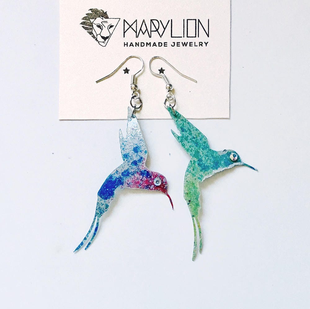 Vogel Ohrringe - Kolibri Schmuck Geschenke Für Frauen Geschenk Sie Trending Mode Vogel Ohrringe - Kolibri Schmuck Geschenke Für Frauen Geschenk Sie Trending Mode von MaryLionJewelry